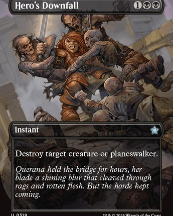 Hero's Downfall (Borderless)
