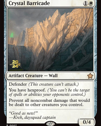 Crystal Barricade