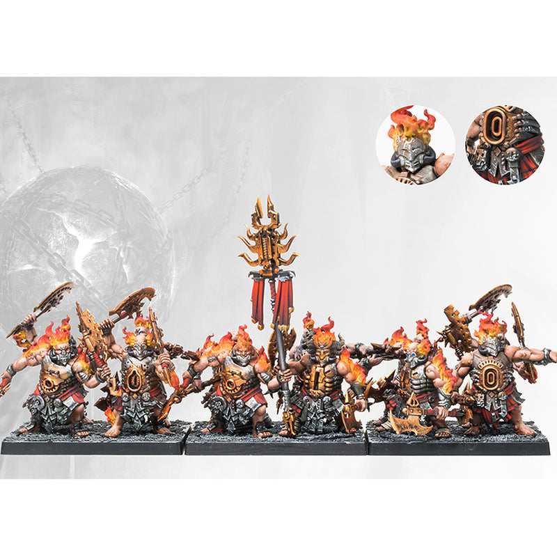 Load image into Gallery viewer, Conquest: Dweghom Flame Berserkers / Magma Forged Remix
