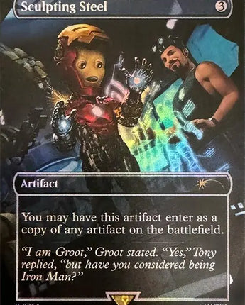 Sculpting Steel (Rainbow Foil)