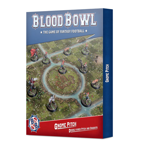 Blood Bowl Gnome Pitch & Dugouts