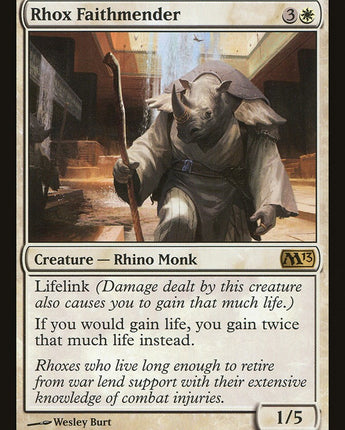 Rhox Faithmender