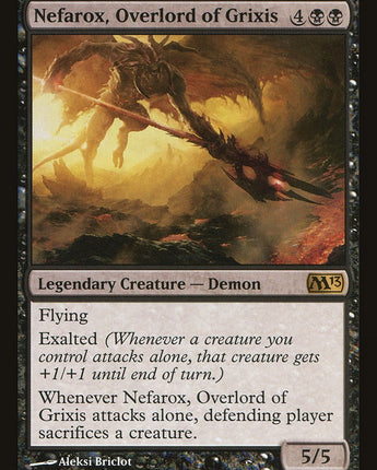 Nefarox, Overlord of Grixis
