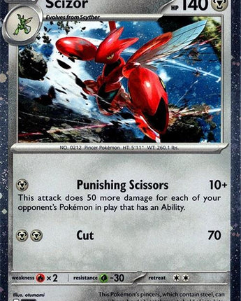 Scizor - 141/197 (Cosmos Holo)