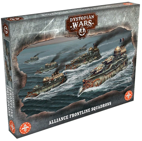 Dystopian Wars Alliance Frontline Squadrons