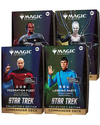Star Trek Collector Commander Deck Display 
