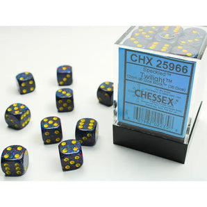 Chessex Dice: Speckled 12mm D6 (36) - Twilight 