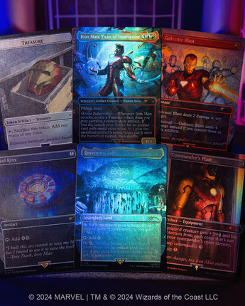 Secret Lair x Iron Man (Rainbow Foil) 