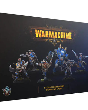 Warmachine Cygnar Hellslingers Command Cadre 