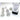 Chessex Dice: 7-Die RPG Set - Frosted: Clear/Black 