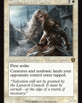 Thalia, Heretic Cathar (Retro Frame)
