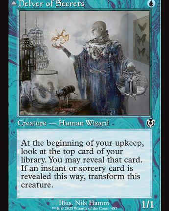 Delver of Secrets (Retro Frame)
