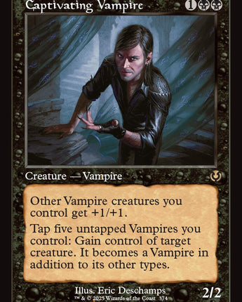 Captivating Vampire (Retro Frame)