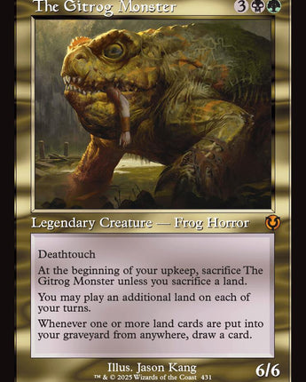 The Gitrog Monster (Retro Frame)