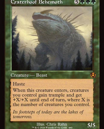 Craterhoof Behemoth (Retro Frame)