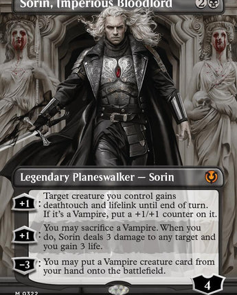 Sorin, Imperious Bloodlord (Borderless)