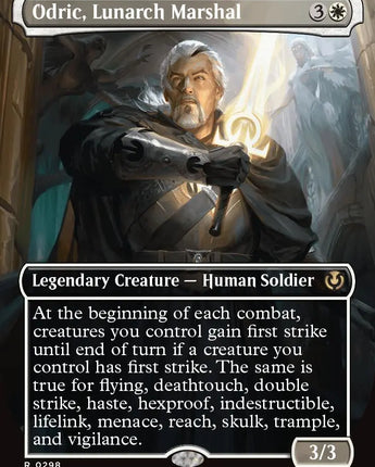 Odric, Lunarch Marshal (Borderless)