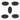 60x35mm Oval Beveled Bases x5 