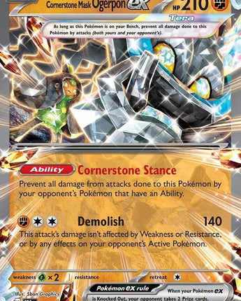 Cornerstone Mask Ogerpon ex - 058/131