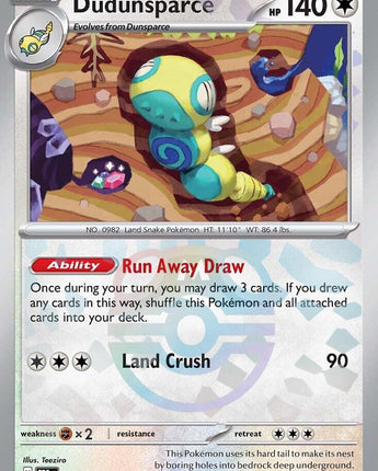Dudunsparce (Master Ball Pattern)