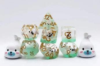 Foam Brain Inclusion Dice RPG Dice Set (7) 