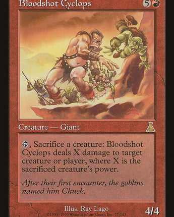 Bloodshot Cyclops