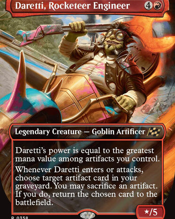 Daretti, Rocketeer Engineer (Borderless)