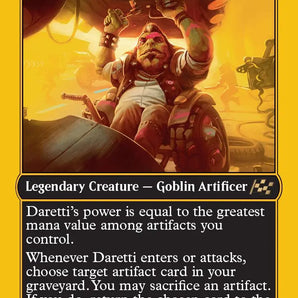 Daretti, Rocketeer Engineer (First-Place Foil)