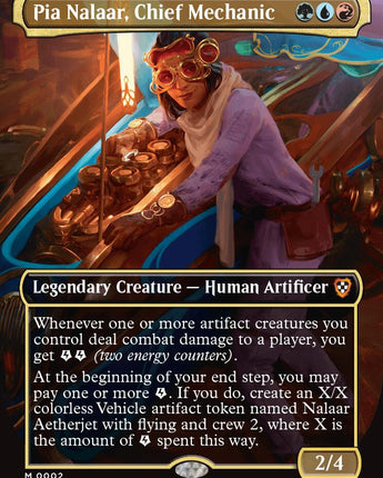 Pia Nalaar, Chief Mechanic (Borderless)