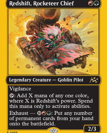 Redshift, Rocketeer Chief (First-Place Foil)