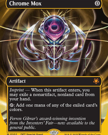 Chrome Mox (Borderless) (First-Place Foil)