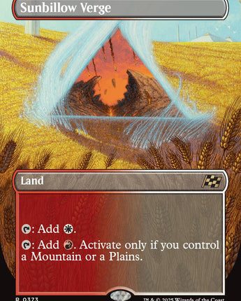 Sunbillow Verge (Borderless)