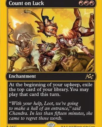 Count on Luck (First-Place Foil)