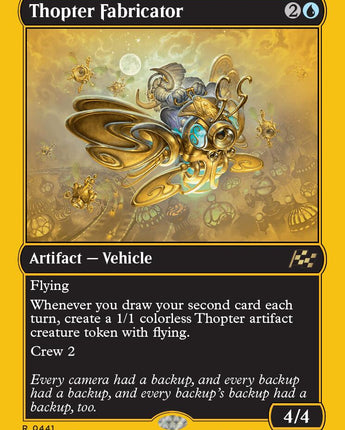 Thopter Fabricator (First-Place Foil)