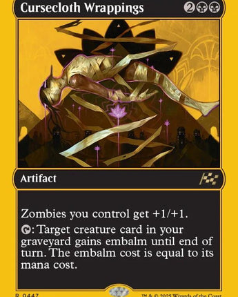 Cursecloth Wrappings (First-Place Foil)