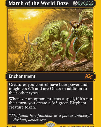 March of the World Ooze (First-Place Foil)