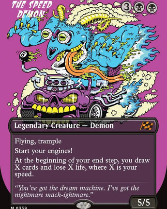 The Speed Demon (Borderless)