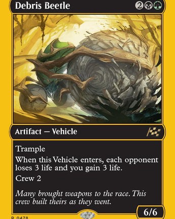 Debris Beetle (First-Place Foil)