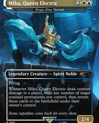 Miku, Queen Electric - Brago, King Eternal