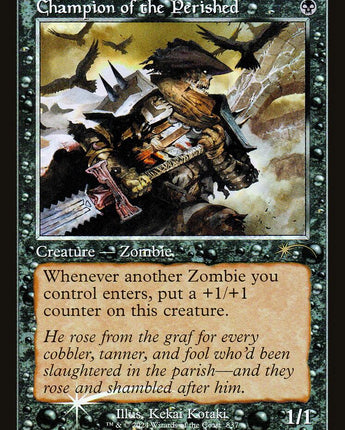Champion of the Perished (Retro Frame)