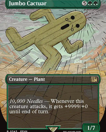 Jumbo Cactuar (Borderless)