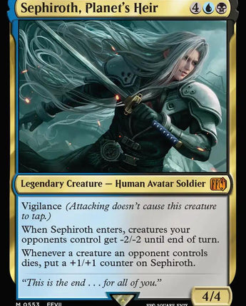 Sephiroth, Planet's Heir