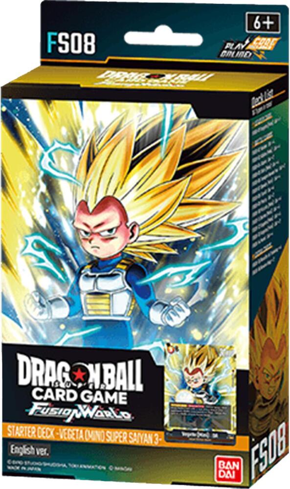 Dragonball Fusion World: Vegeta (Mini) Super Saiyan 3 Starter Deck FS08