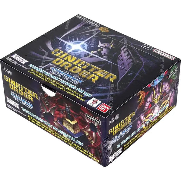 Digimon TCG: Sinister Order Booster Display (EX-10) 