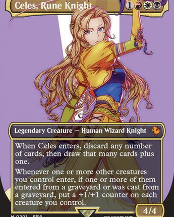 Celes, Rune Knight (Borderless)