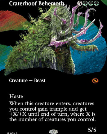 Craterhoof Behemoth (Borderless)