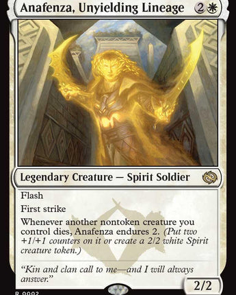 Anafenza, Unyielding Lineage