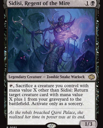 Sidisi, Regent of the Mire