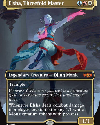 Elsha, Threefold Master (Borderless)