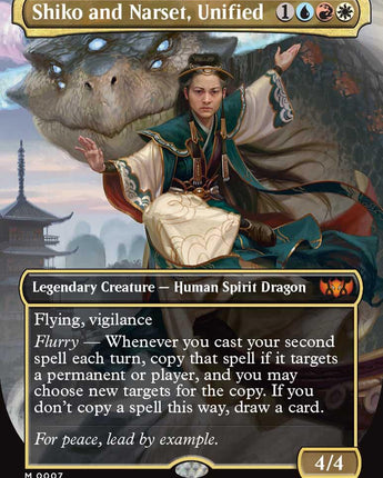 Shiko and Narset, Unified (Borderless)